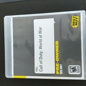 Call of Duty: World at War for the PS3